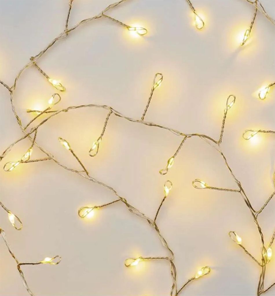 Cadena de luces LED navideñas, diseño de erizo, 2,4 metros, Imagen del producto 