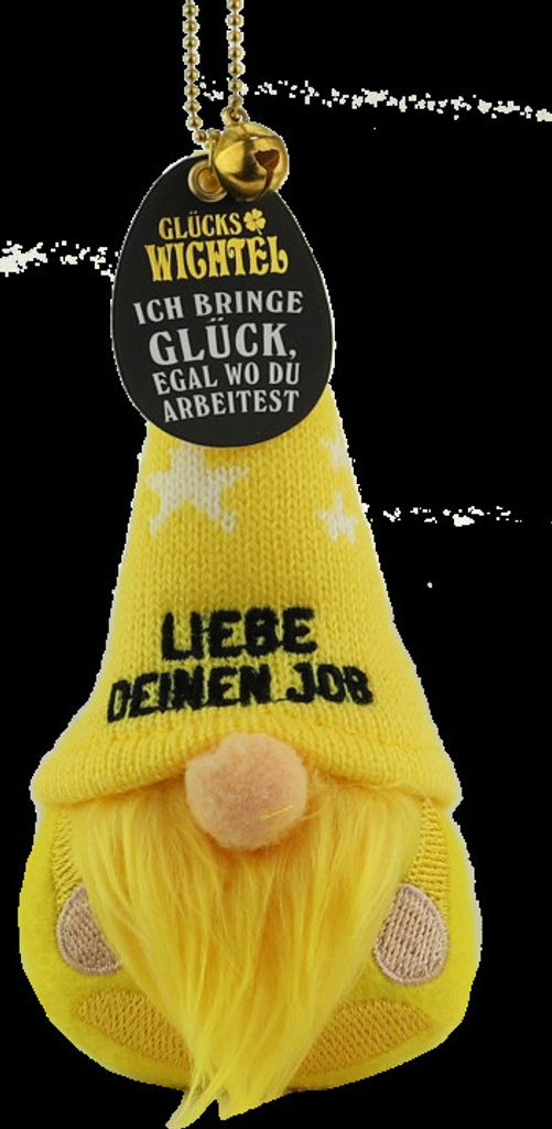 H&H Glücksbringer Maskottchen-Ich bring Dir Glück-Glückswichtel Liebe deinen Job