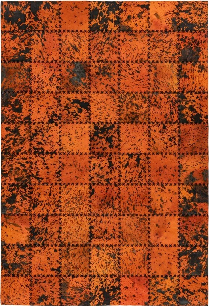 Tapis Orange Voila 100 160x230 cm - Finissez-en avec les Sols Froids