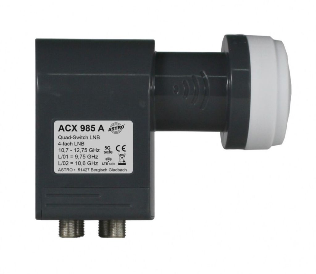 Astro ACX 985 A, F, 180 mA, Schwarz, Weiß, 105 mm, 143 mm, Produktbild 