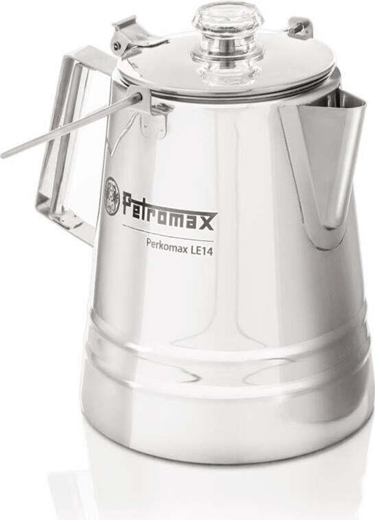 Petromax Perkolator Perkomax le28 aus Edelstahl Produktbild 