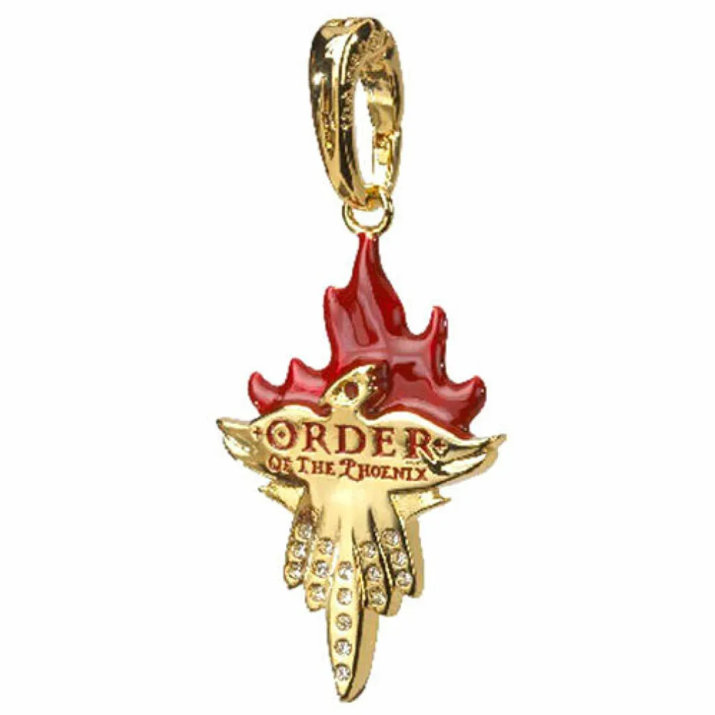 Charm Ordre du Phénix Finition Argent Noble Collection Harry Potter 2cm