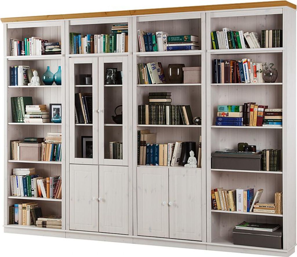 home24 Bücherwand - Kiefer Massiv - Typ G