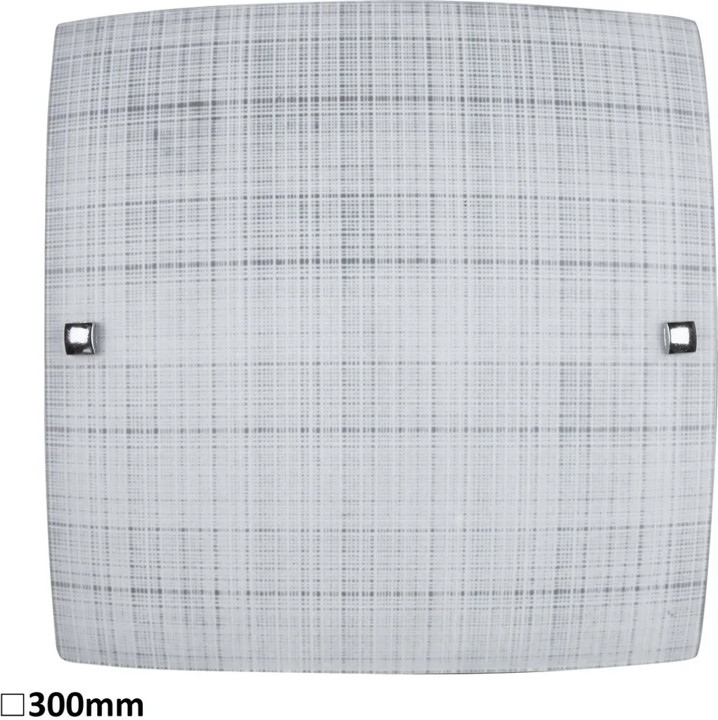 Plafoniera Vetro Quadrata Scottie 3888 Rabalux | Luce Casa 30cm