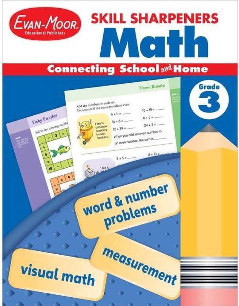 Skill Sharpeners: Math, Grade 3