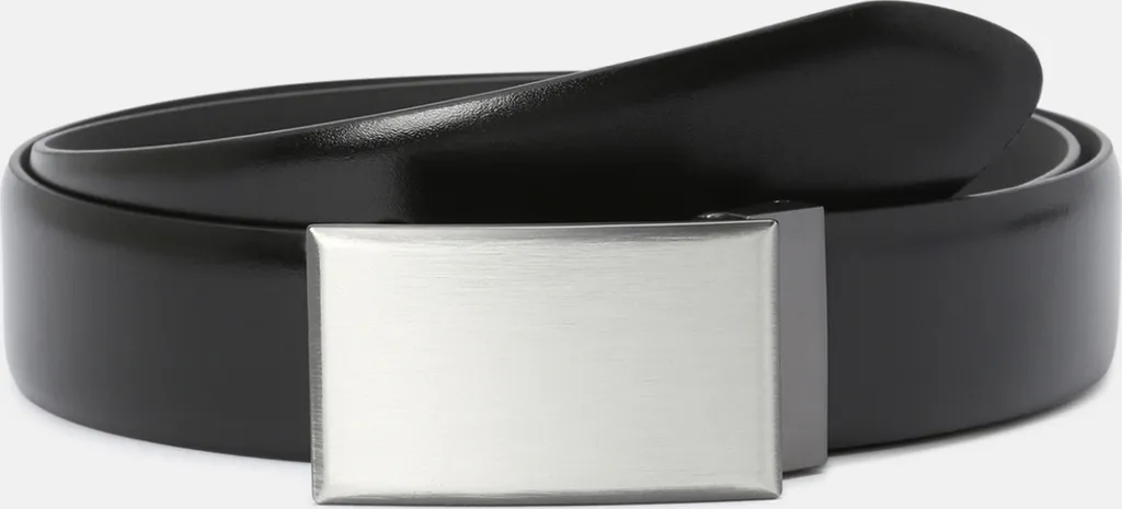 Cintura LLOYD Men's Belt W85 Nero - Idea Regalo Uomo Vera Pelle