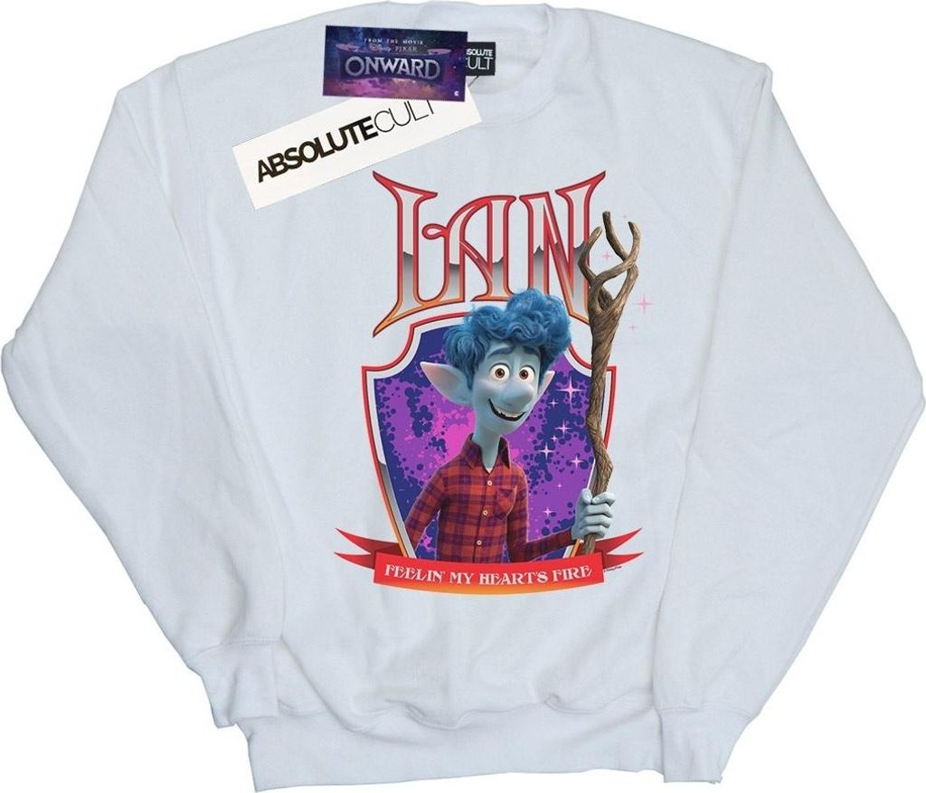 Disney - "Onward Ian's Fire" Sweatshirt für Damen BI32452 (XXL) (Weiß)