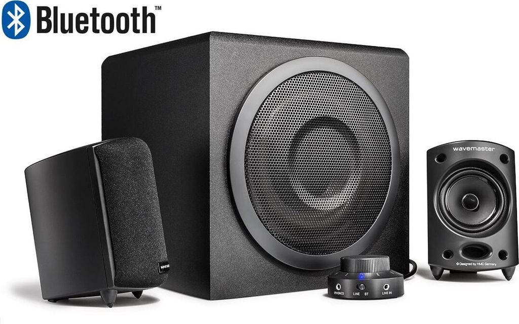 Wavemaster MOODY BT 2.1 Bluetooth black retail