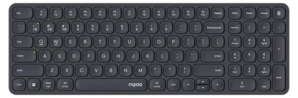 Clavier sans fil multimode RAPOO E9310M pour télétravail et multi-devices