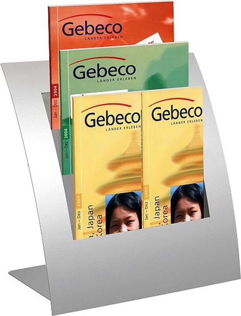 kerkmann Porte-brochures de table Varia DIN A4 vertical 3 Image du produit 