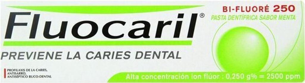 Fluocaril Bi-fluor Dentrifié 125 ml Image du produit 