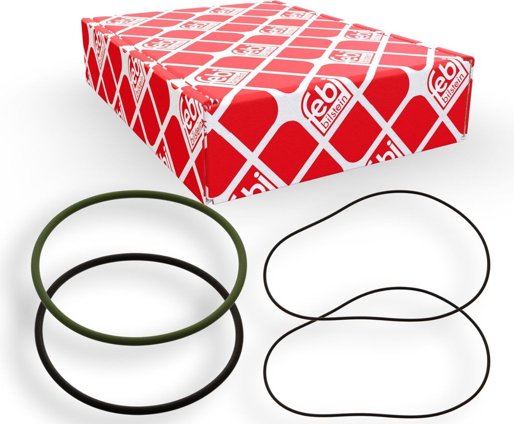 FEBI BILSTEIN Dichtungssatz Zylinderlaufbuchse 44498 für RENAULT TRUCKS G 2mm FPM (Fluor-Kautschuk) 129mm 0,001kg