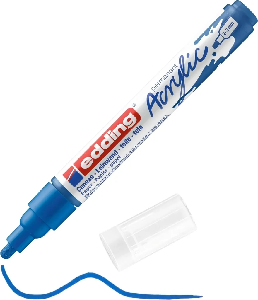 Edding 1455 4-1455-3 - Set di 3 penne calligrafiche da 1 a 5 mm, colore