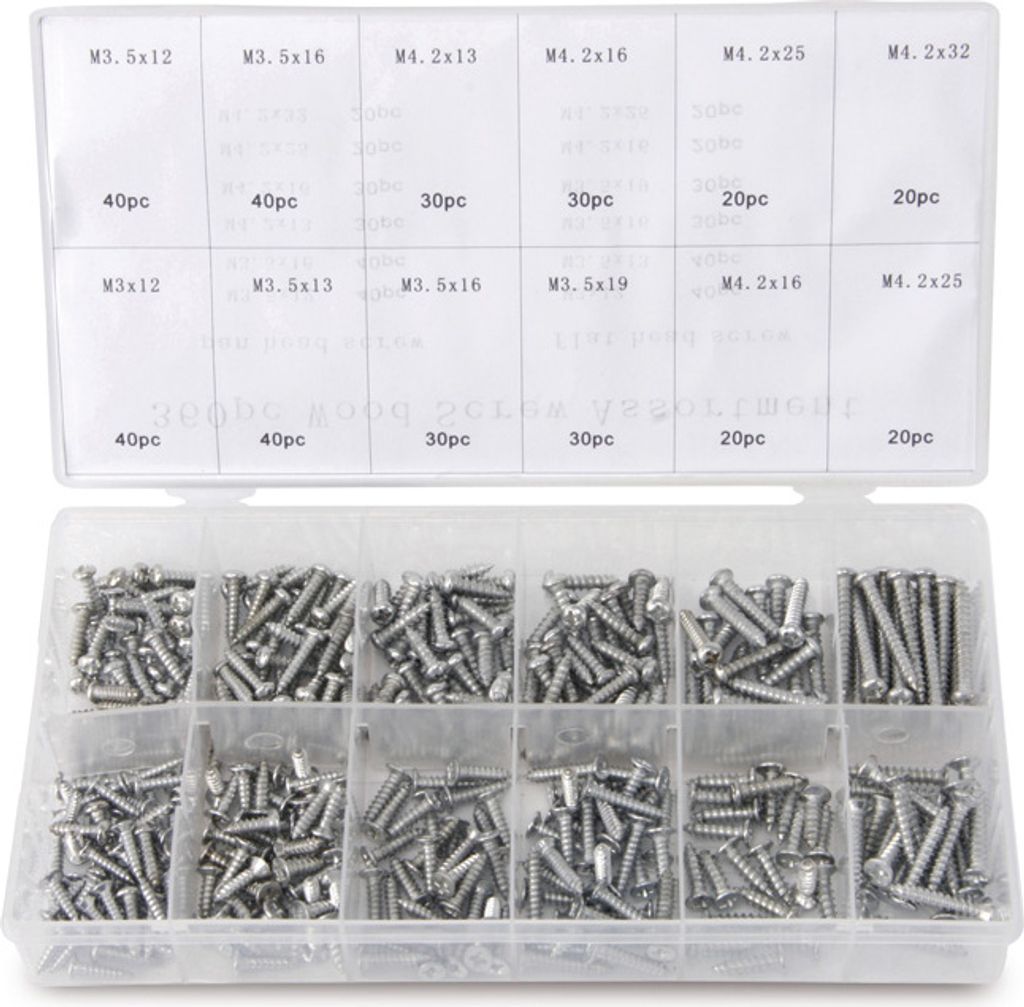 Holzschrauben-Sortiment