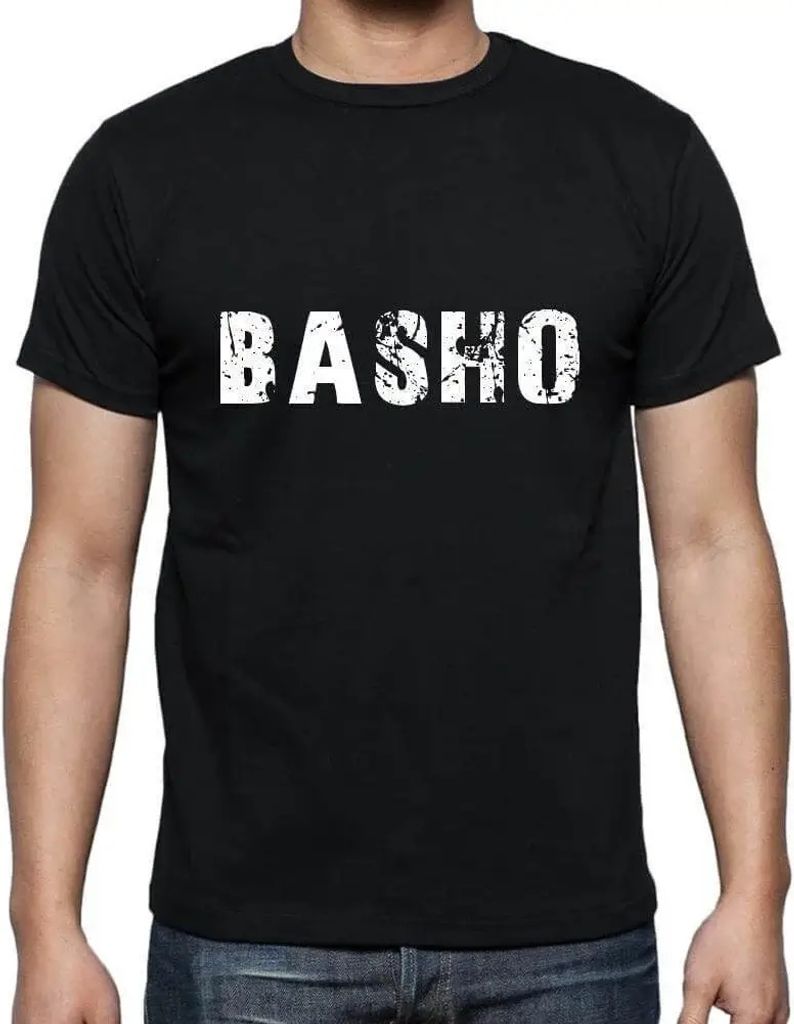 Herren Grafik T-Shirt Basho Öko-Verantwortlich Vintage Jahrgang Kurzarm Lustige Druck Geburtstag Geschenk Mann