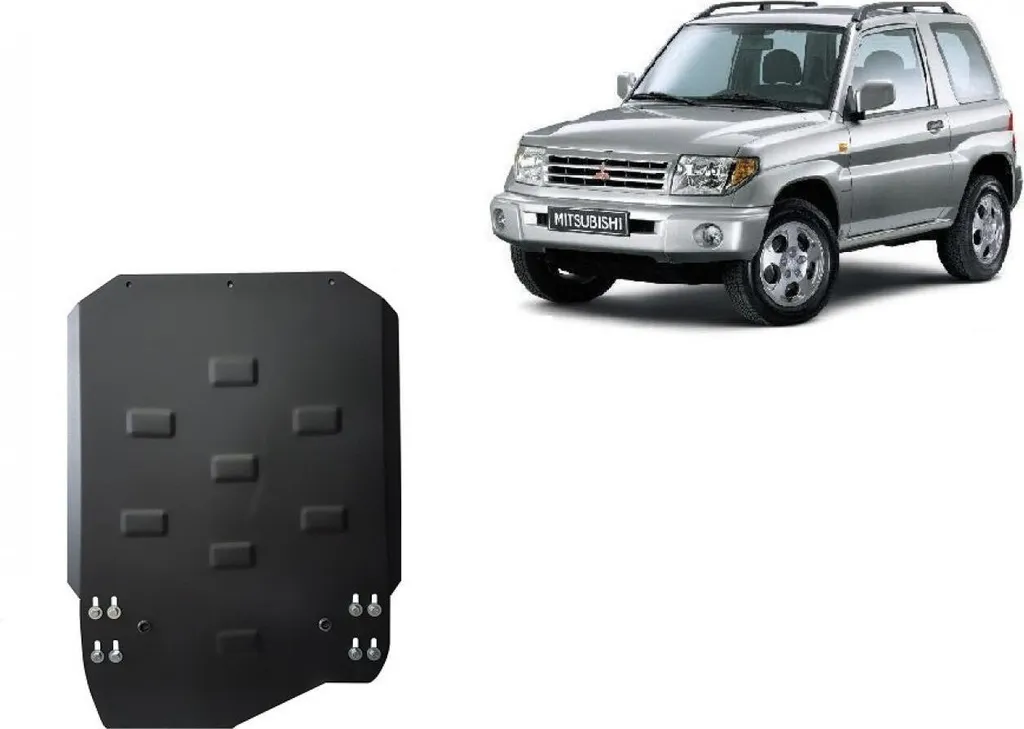 Sabot de boîte de vitesses en acier anti-choc pour Pajero Pinin 4x4
