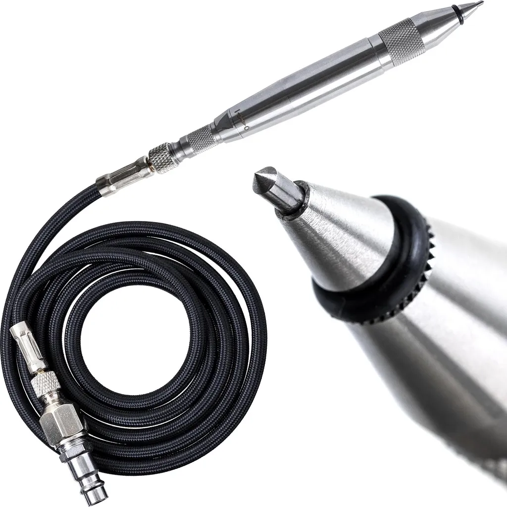Stylo graveur à air comprimé pour marquage industriel de précision