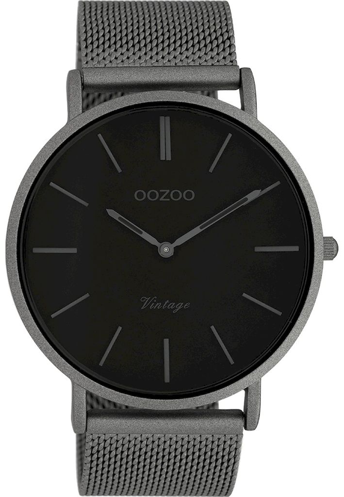 Oozoo - Herrenuhr - C9928 - Titangrau Schwarz
