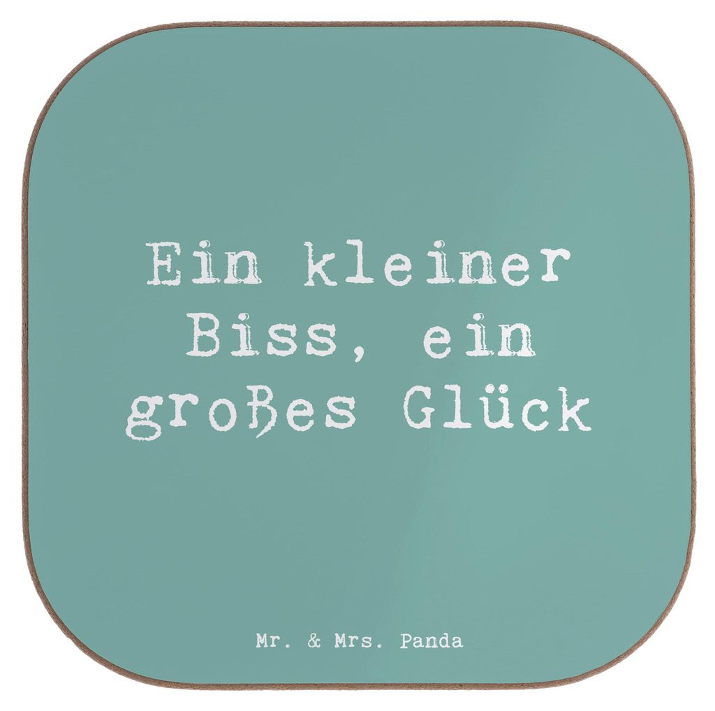 Mr. & Mrs. Panda Tassen Untersetzer Spruch Malteser Glücks-Biss - Meeresbrise - Geschenk, Hunde, Genießer, liebevoll, Kleine Hunderassen, Tasse, ...