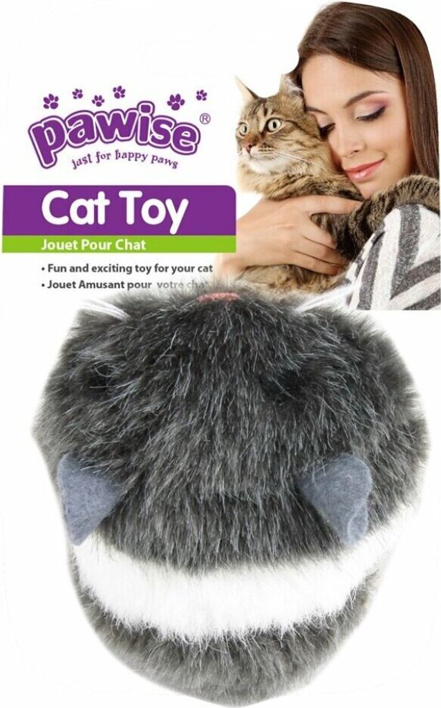 Pawise Interactive Vibrating Mouse Cat Toy Approx 8 cm