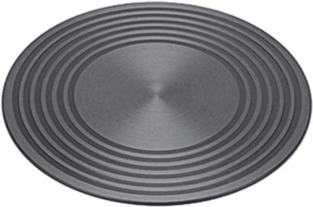 Disque relais induction pour cuisinière gaz - Adaptateur universel noir