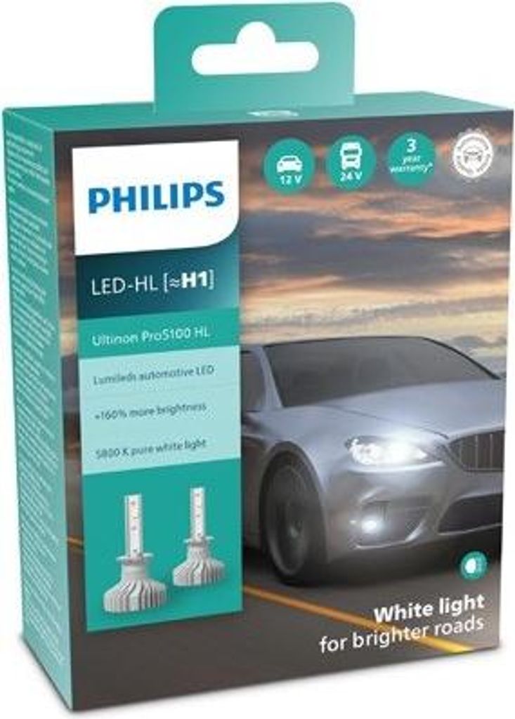 Zarowka Ultinon Pro5100 Hl Led H1, 12V 24V, 5800K, P14,5S Zdjęcie produktu 