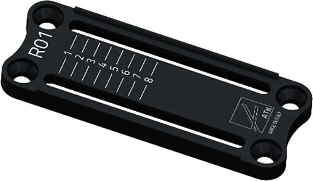 Atk Race Lange Einstellplatte Schwarz 30 mm Schwarz 30 mm