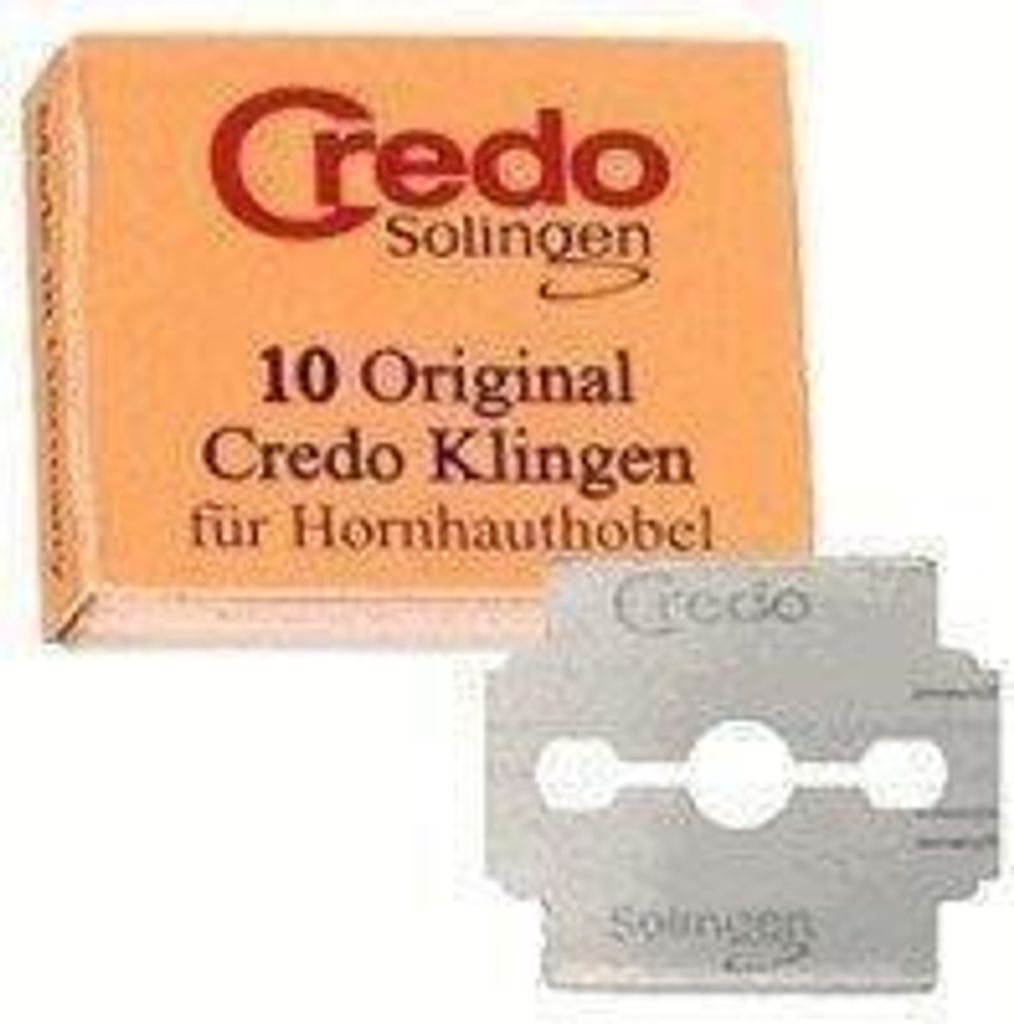 Credo Hornhautklingen für Hornhauthobel zur Anwendung in Produktbild 