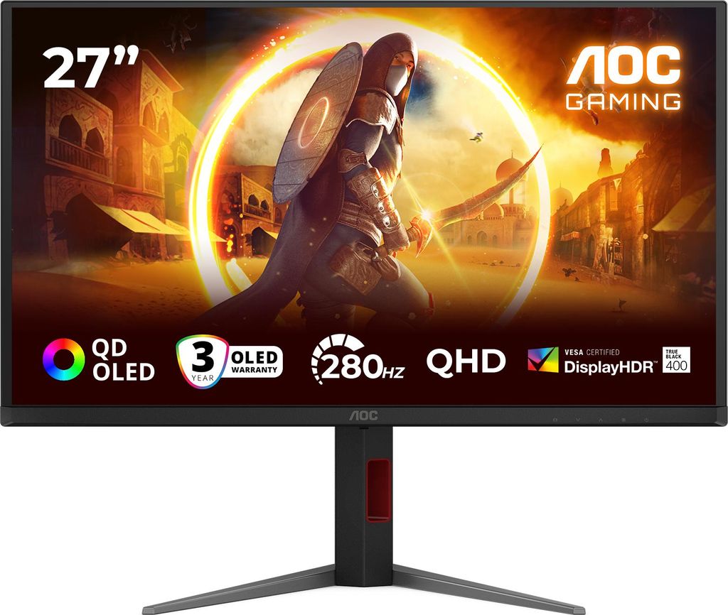 AOC G4 Q27G4ZD, 67,3 cm (26.5"), 2560 x 1440 Pixel, Quad Produktbild 