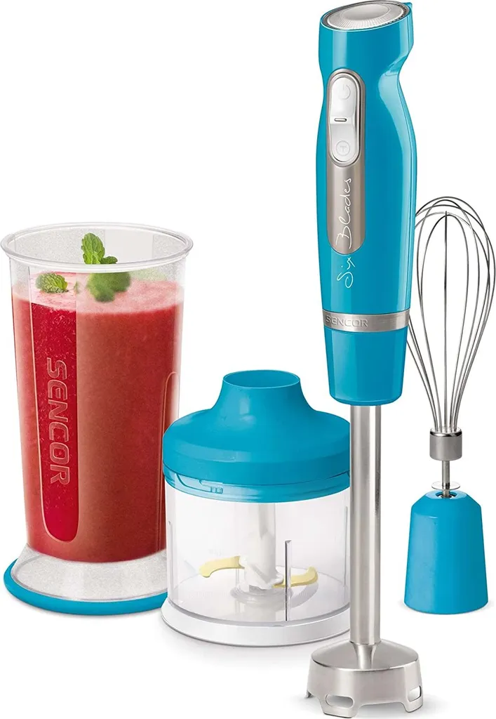 Sencor SHB 4467TQ-EUE3 frullatore Frullatore ad immersione 1000 W Blu