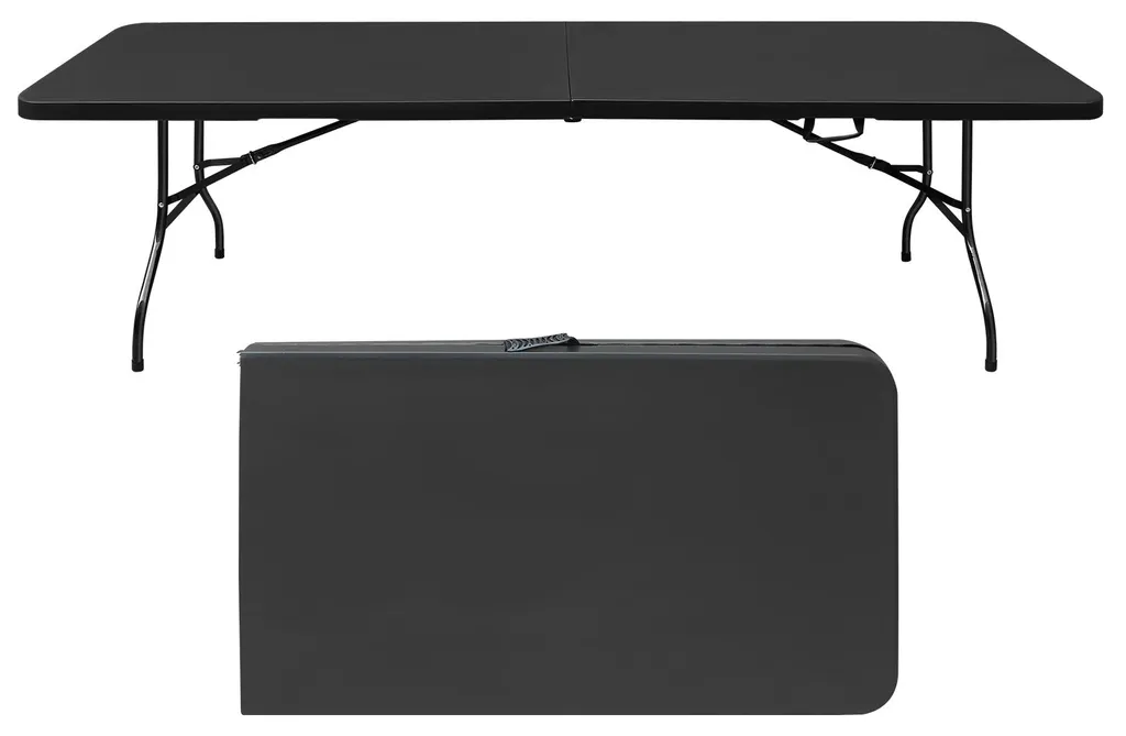 Table de jardin pliante grand format 8 pieds idéale pour vos buffets