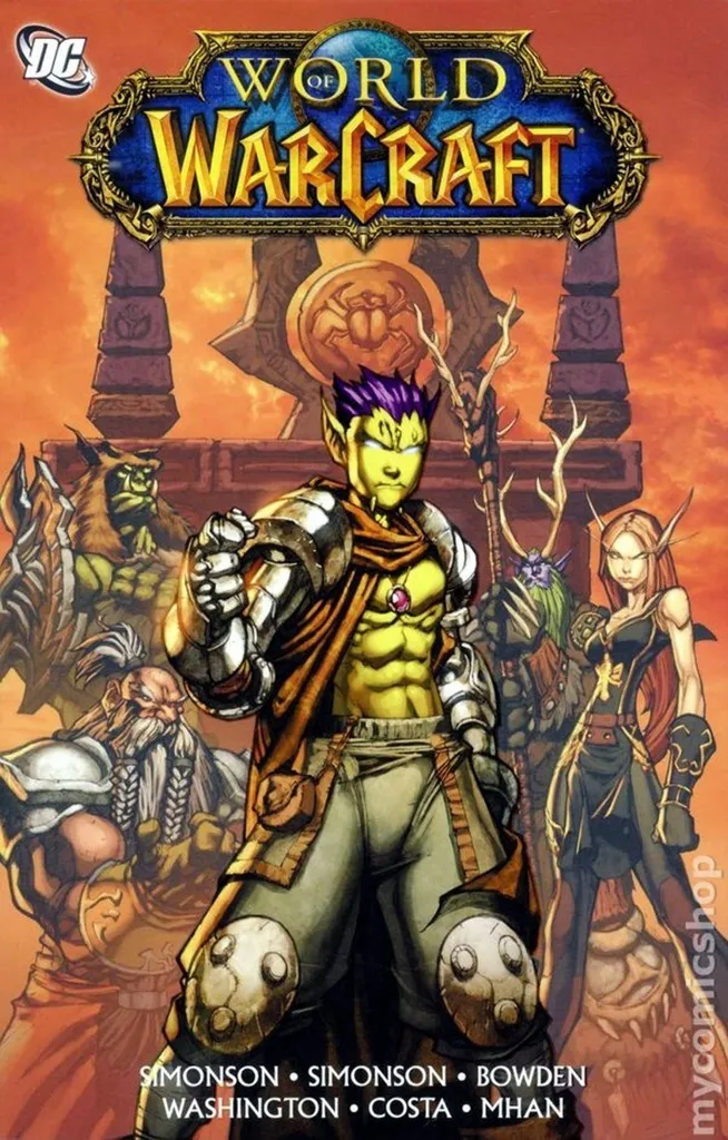 BD World of Warcraft 4 Album Relié - Histoire Complète Walter Simonson