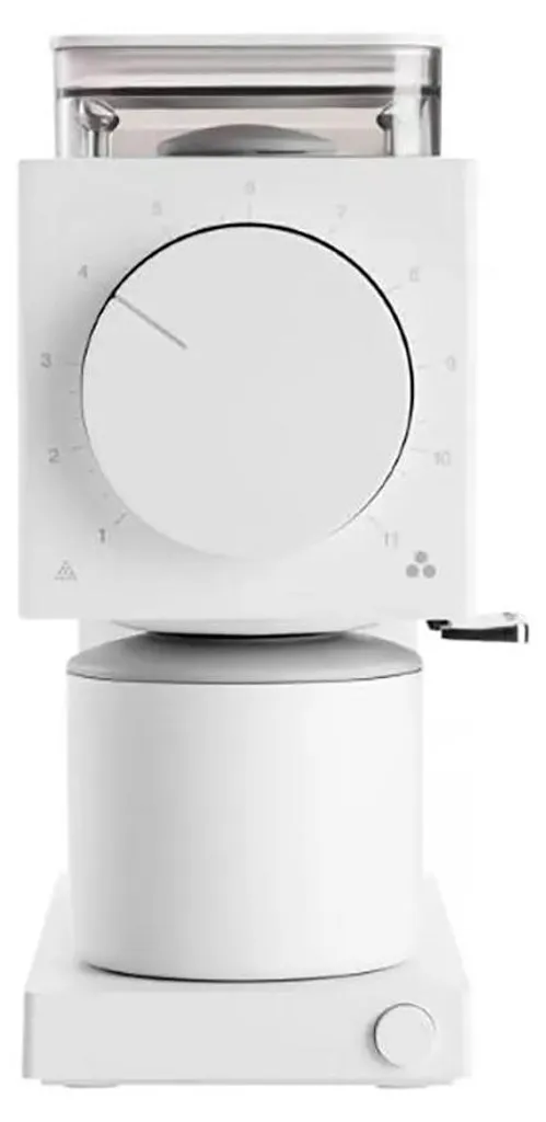 Fellow Ode Gen 2 Brew Grinder Blanc - Moulin à Café Électrique Premium