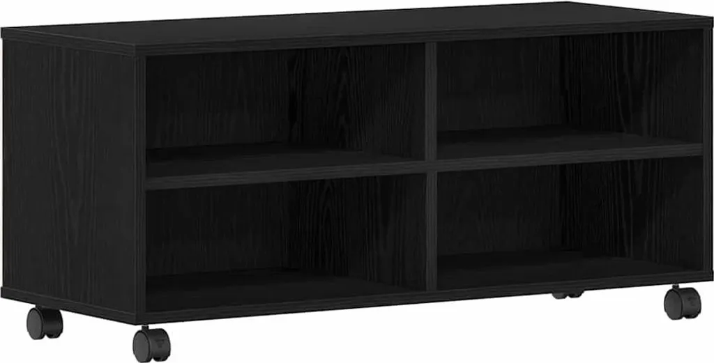 Supporto TV SYFAX™ Nero 90cm - Legno Multistrato Ultra Resistente