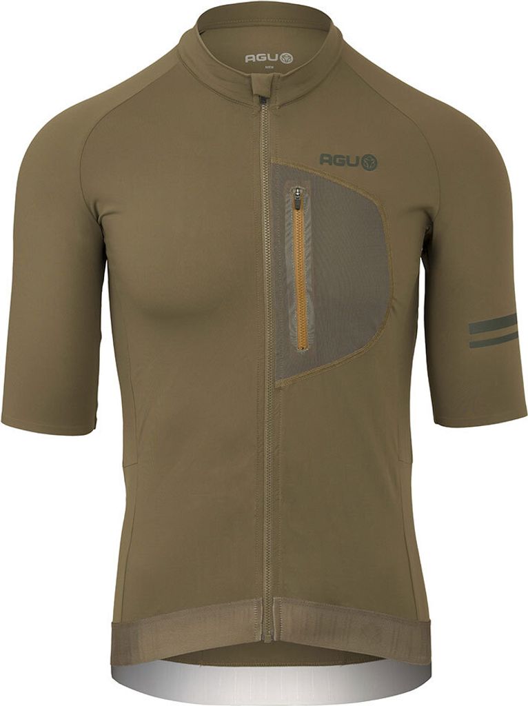 Agu Gravel Venture Kurzarm-radtrikot Braun S Mann Braun S