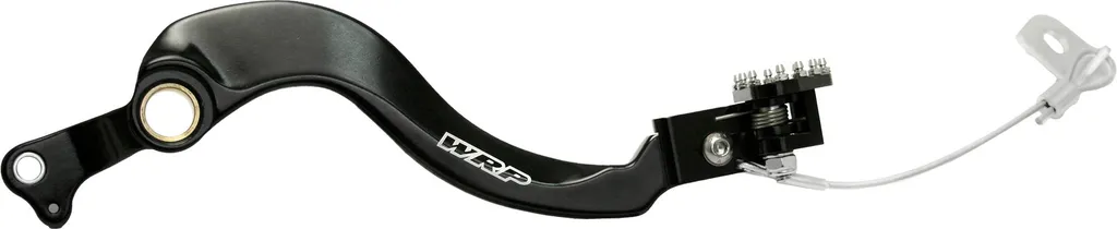 Pédale de Frein Racing WRP Noire en Aluminium pour Usage Intensif