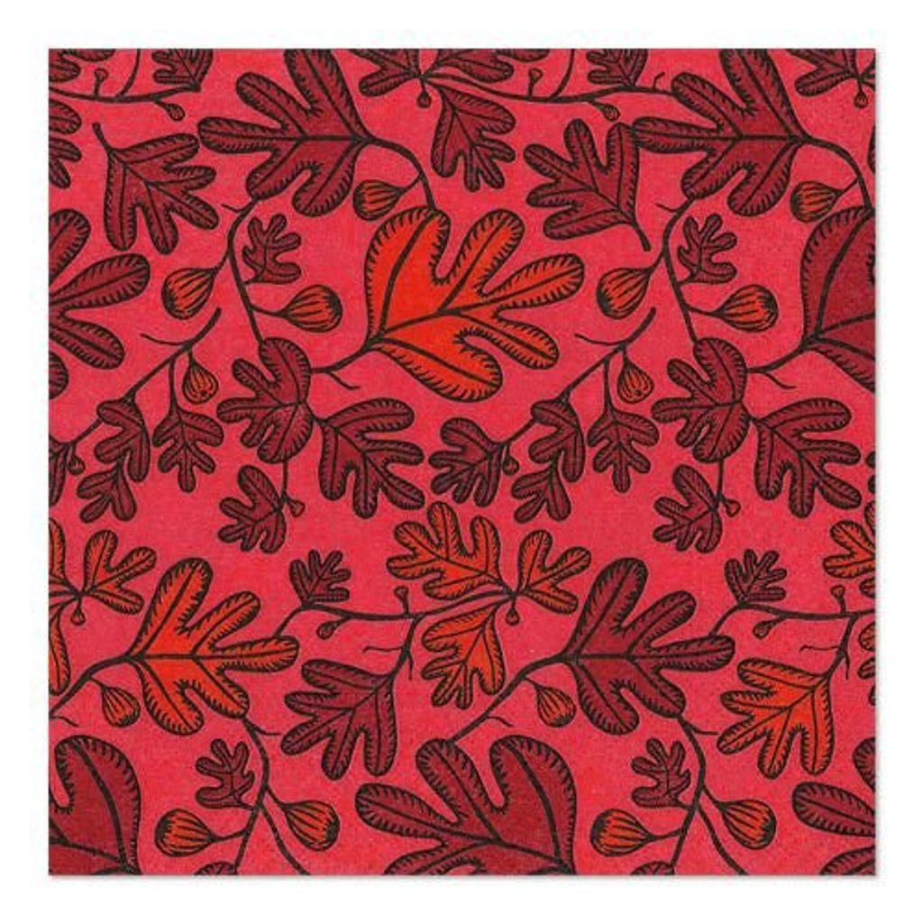 Papstar Servietten, 3-lagig 1/4-Falz 33 x 33 cm "Skog", 10 x 20 Stück