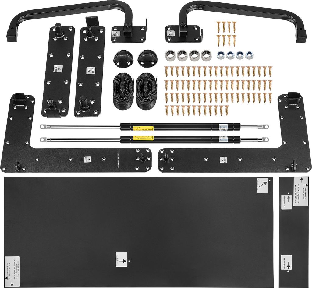 SucceBuy Murphy-Bett-Bausatz, Twin-Size, Deluxe Produktbild 
