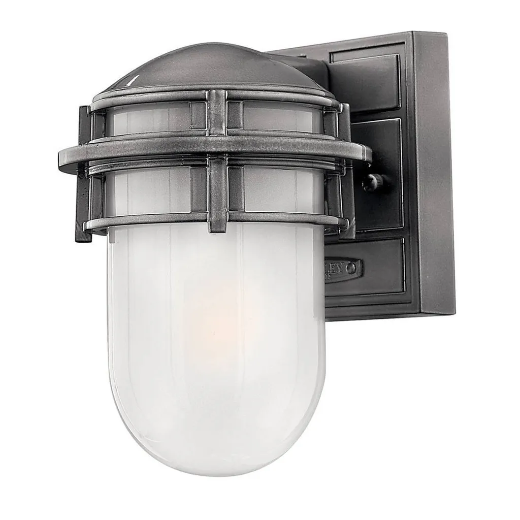 Applique d'extérieur Reef Hinkley E27 60W Gris - Luminaire de Façade