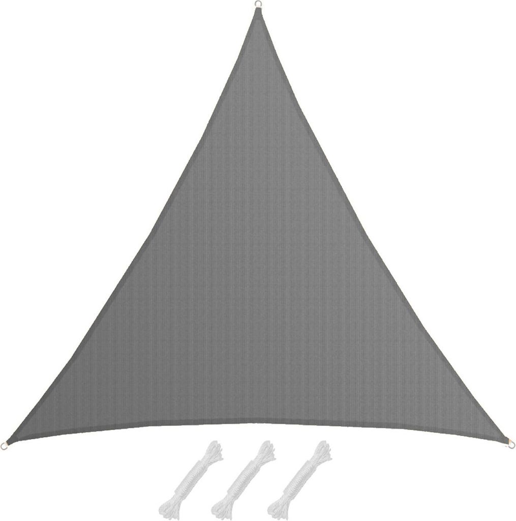 Voile d'ombrage Kawir Gris XXXL 8x8x8m HDPE Image du produit 