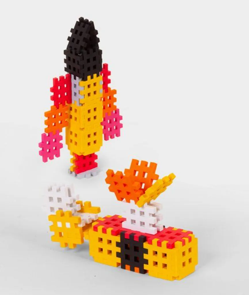 Blocs de construction Midi Waffle Marioinex : Coffret de 90 éléments DIY - 3
