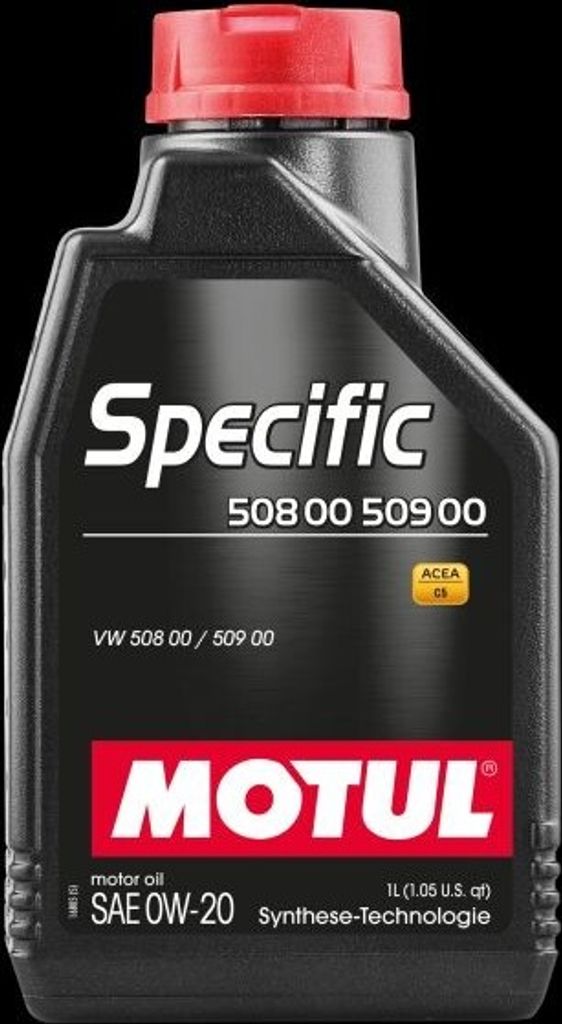 Motoröl MOTUL Specific 508 00 509 00 0W-20 1 Liter Produktbild 