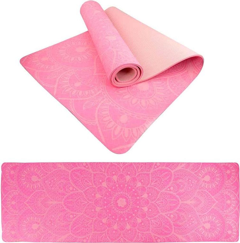 Podložka LIFEFIT® YOGA MAT MANDALA DUO, 183x58x0,6cm, Immagine del prodotto 