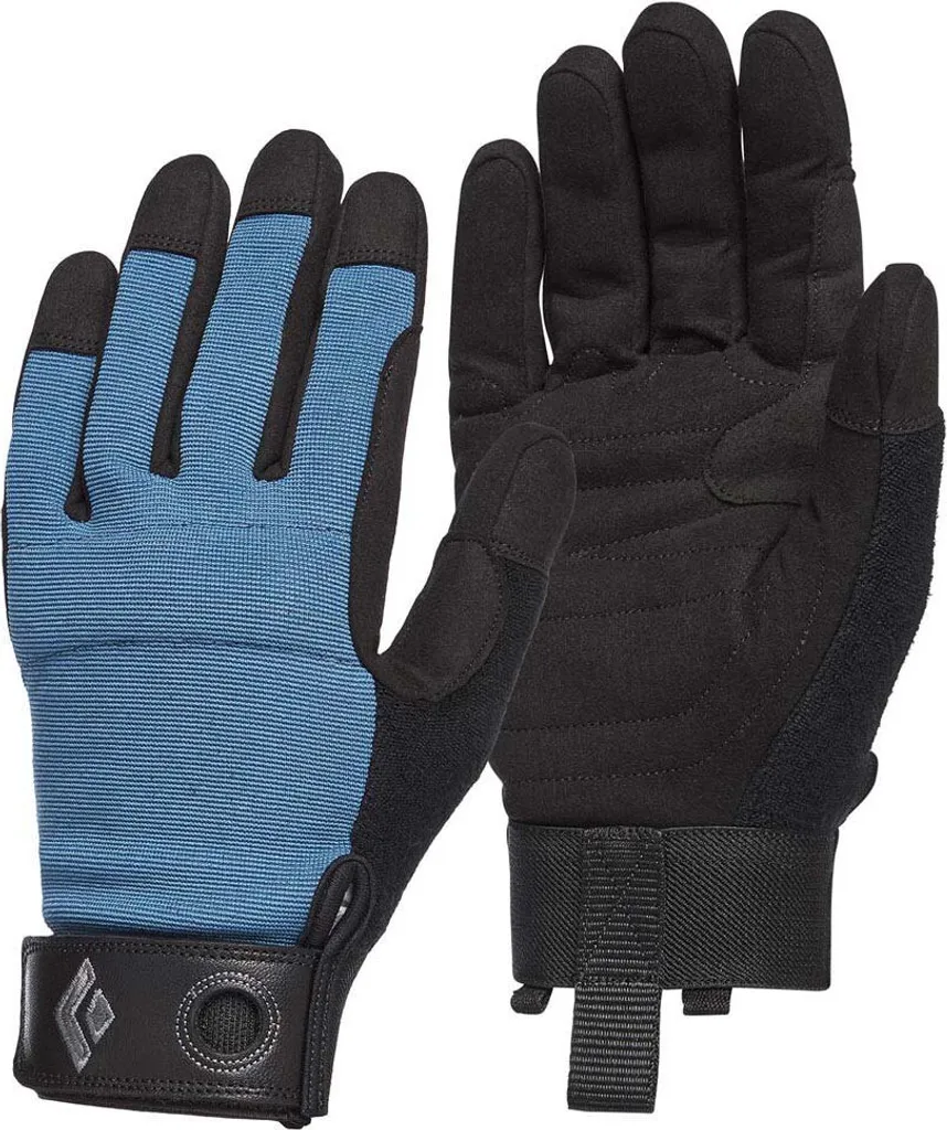 Gants d'Assurage Black Diamond Crag Bleu Astral : Fini les Brûlures de Corde