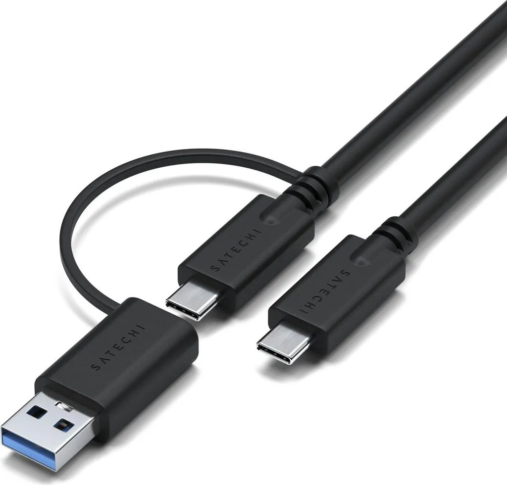 Solution Triple Écran 4K Satechi pour Ordinateur USB-C USB-A avec Câble - 4