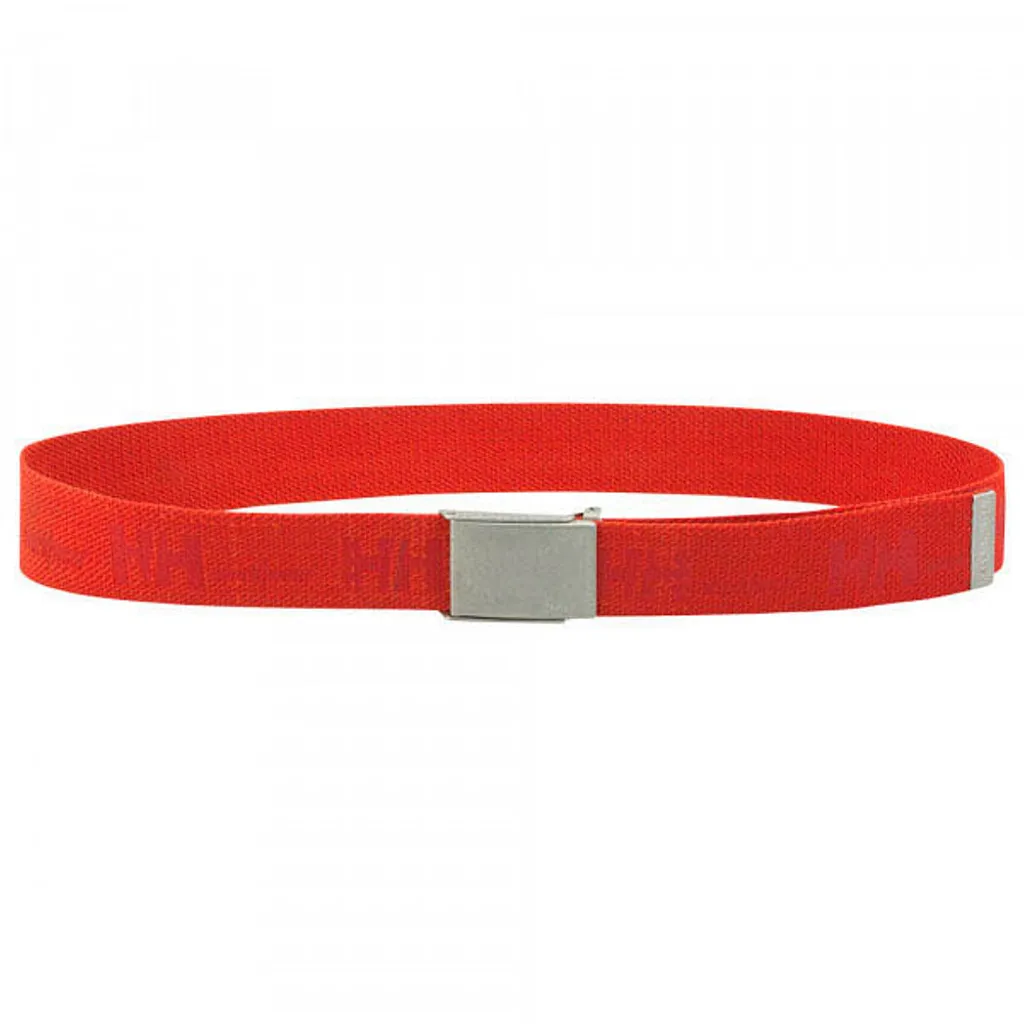 Ceinture robuste HH Logo Webbing Belt orange 130 cm avec boucle métal