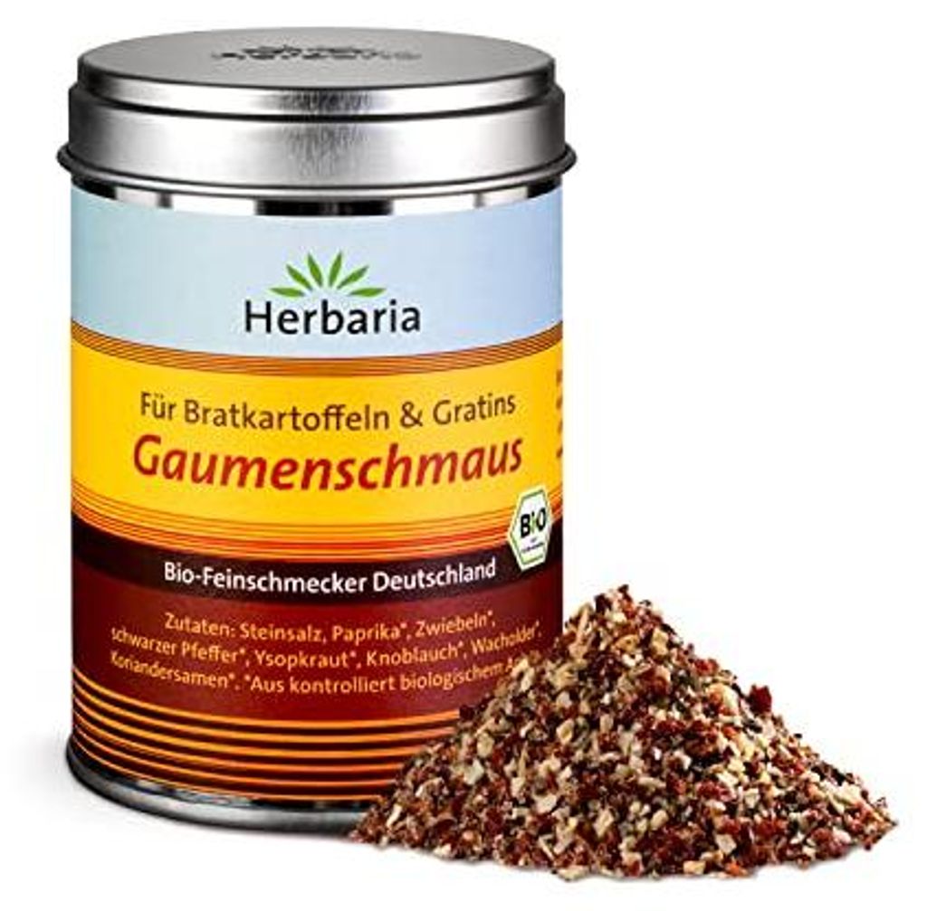 Herbaria  Gaumenschmaus Bratkartoffel-Gewürz 100 g Produktbild 