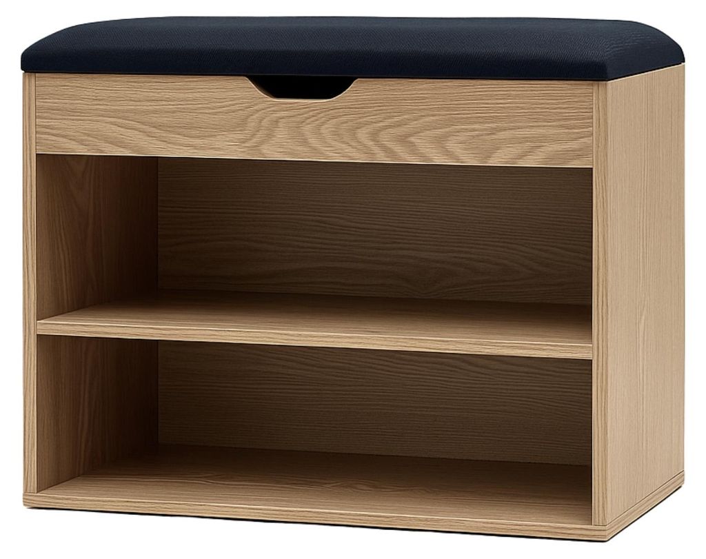 Schuhschrank mit Sitzfläche VAULT, 60 x 30 x 47 cm Produktbild 