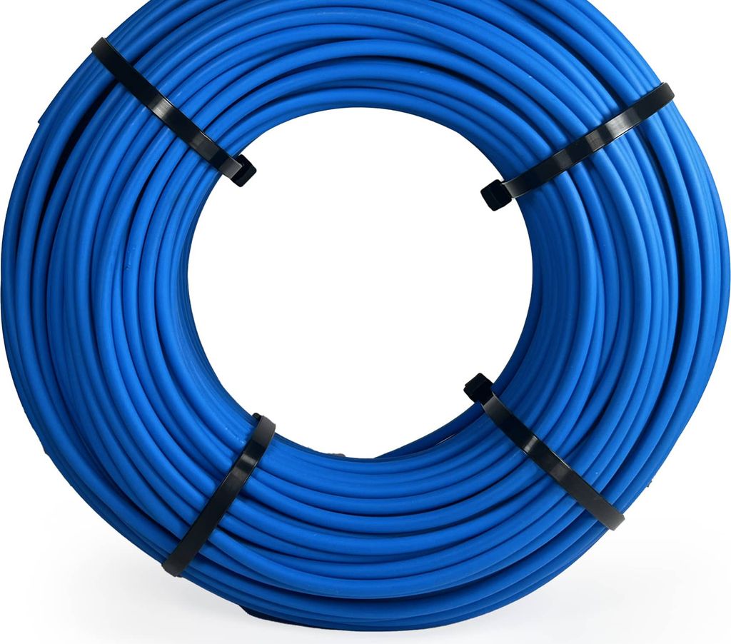 Solarkabel 4mm² 100m Rolle Ring Solarleitung Farbe: Blau