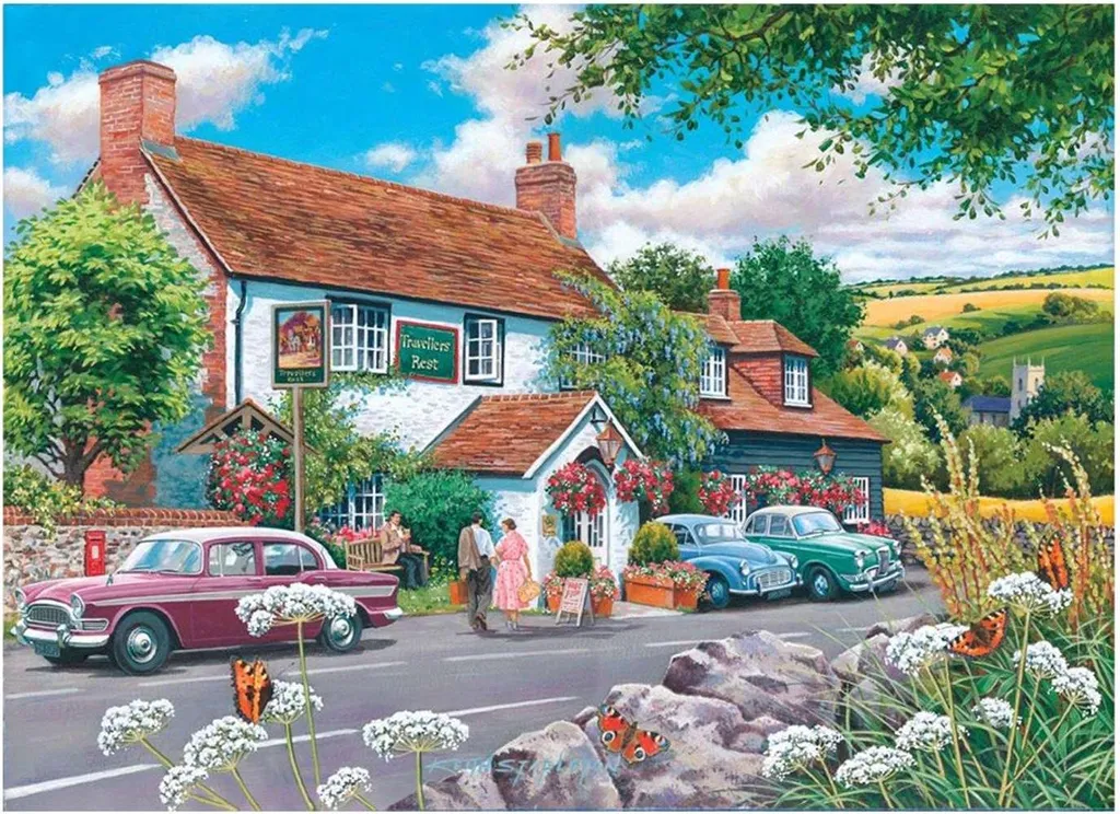 Puzzle 500 pièces XL Travellers Rest pour adultes et seniors exigeants